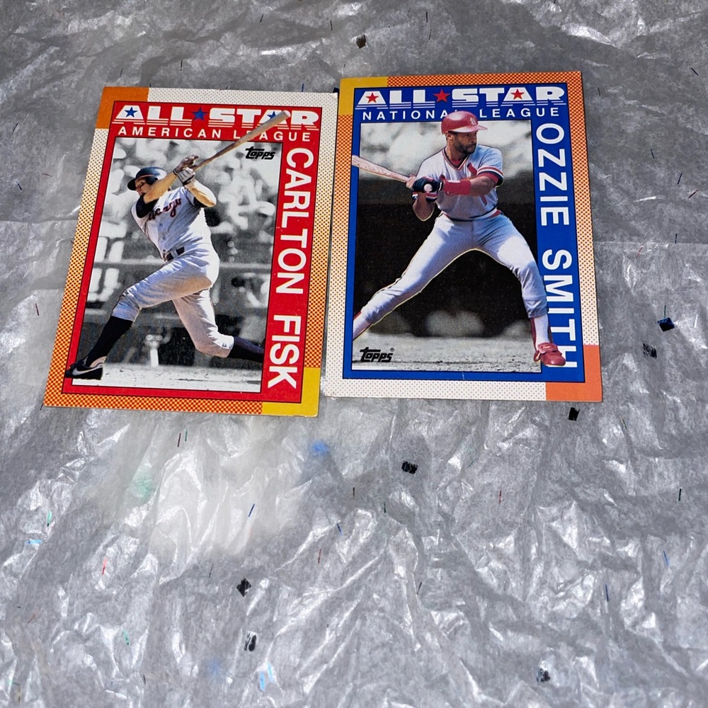 TOPPS BASEBALL ⚾️ CARDS 1️⃣9️⃣9️⃣0️⃣ALLSTAR